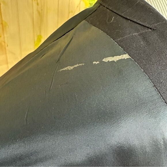 BURBERRYS’ Vintage Dead Stock Skirt Suit Size 14 - Picture 9 of 16